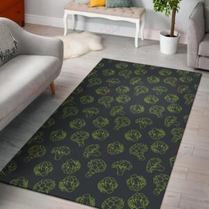 Broccoli Pattern 1 Rug Sport Decor Gift Floor Decor Living Room Carpet Rug Area Rug - 6b2bd59e619c