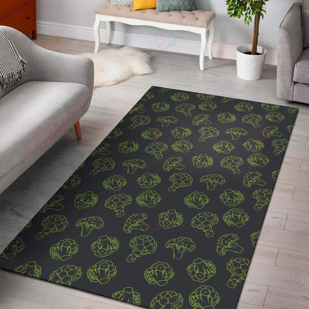 Broccoli Pattern Rug Sport Decor Gift Floor Decor Living Room Carpet Rug Area Rug - b0fcaedbf791 Broccoli Pattern Rug Sport Decor Gift Floor Decor Living Room Carpet Rug Area Rug - b0fcaedbf791