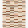 Broken Stripe Rust Orange Rug Sport Decor Gift Floor Decor Living Room Carpet Rug Area Rug - fd757b3a1498