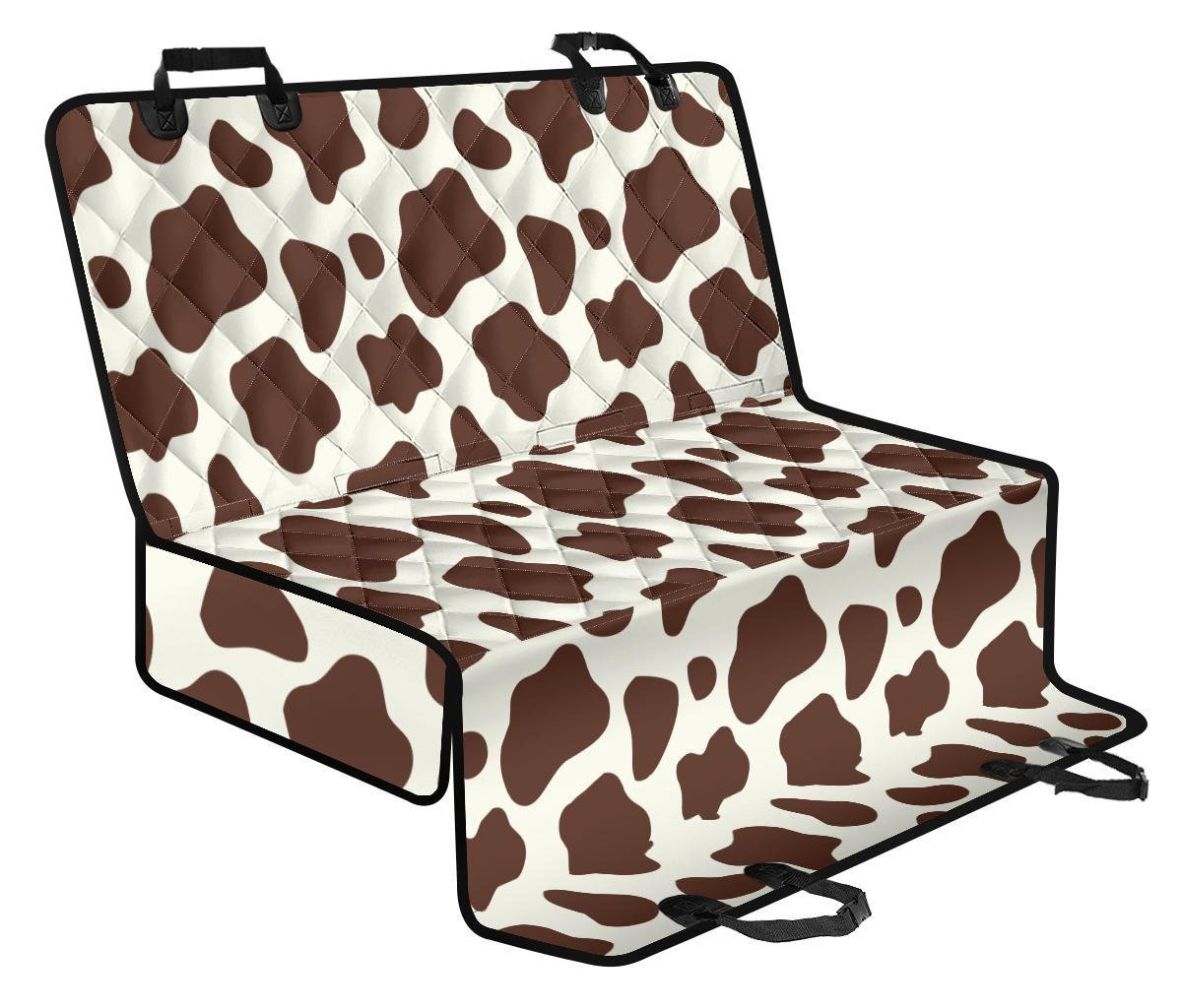 Brown And White Cow Print Pet Car Back Seat Cover - 5fdaf0499ed5 Brown And White Cow Print Pet Car Back Seat Cover - 5fdaf0499ed5