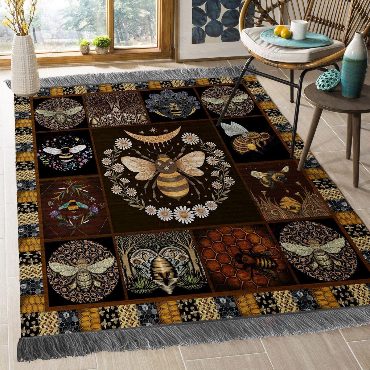 Brown Bee Rug Sport Decor Gift Floor Decor Living Room Carpet Rug Area Rug - 9a6a0347d492 Brown Bee Rug Sport Decor Gift Floor Decor Living Room Carpet Rug Area Rug - 9a6a0347d492
