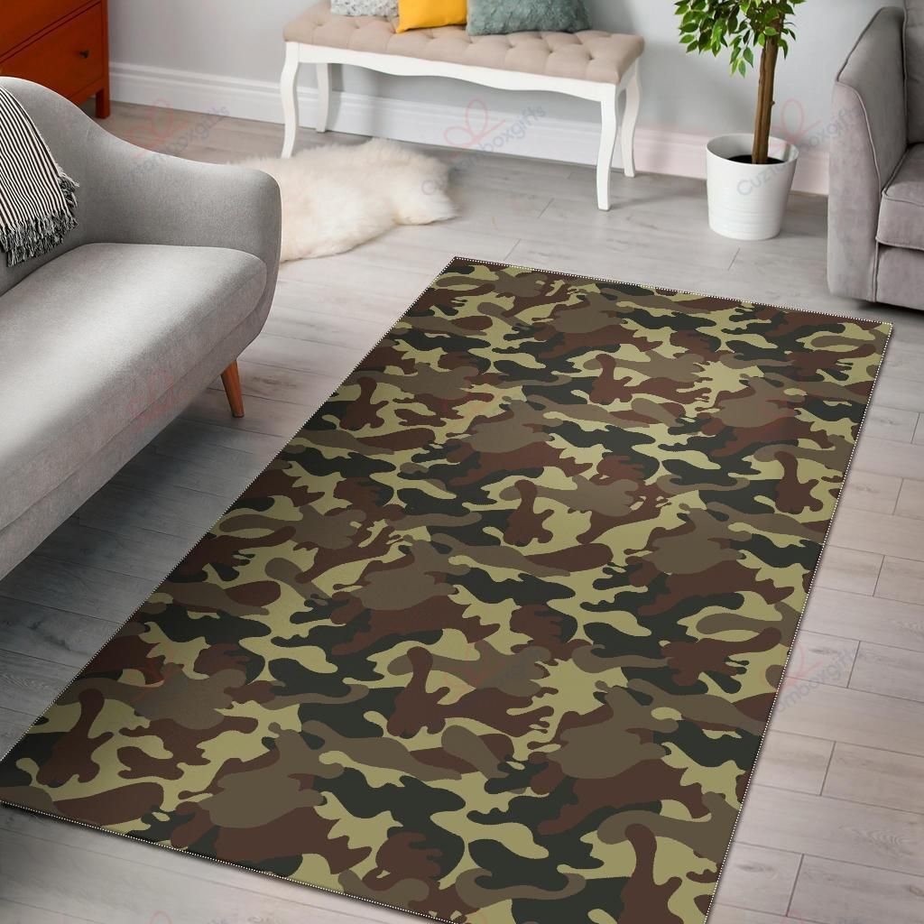 Brown Camouflage Rug Sport Decor Gift Floor Decor Living Room Carpet Rug Area Rug - 951e49e9d5f0 Brown Camouflage Rug Sport Decor Gift Floor Decor Living Room Carpet Rug Area Rug - 951e49e9d5f0