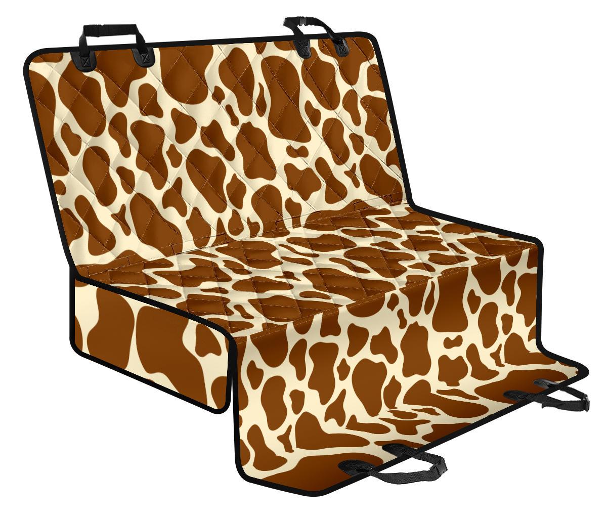 Brown Cow Print Pet Car Back Seat Cover - 63d4b61332c3 Brown Cow Print Pet Car Back Seat Cover - 63d4b61332c3