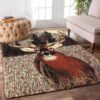 Brown Deer Rug Sport Decor Gift Floor Decor Living Room Carpet Rug Area Rug - 0dbb64c11b23