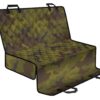Brown Green Camouflage Print Pet Car Back Seat Cover - 4e8e1e152ef3