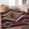 Brown Kokopelli Rug Sport Decor Gift Floor Decor Living Room Carpet Rug Area Rug - e9c2a77f20e6