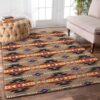 Brown Native American Rug Sport Decor Gift Floor Decor Living Room Carpet Rug Area Rug - 36f261528212