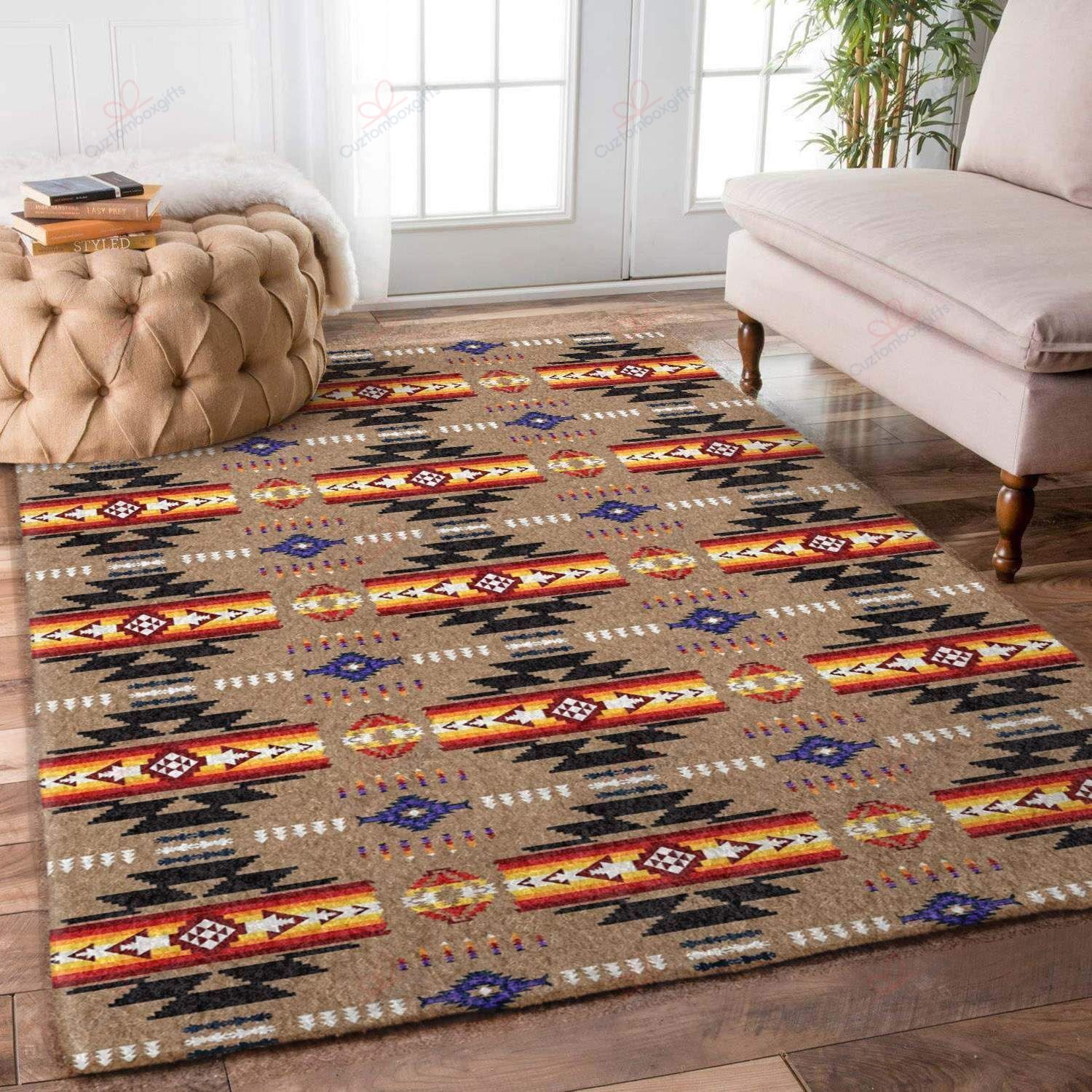 Brown Native American Rug Sport Decor Gift Floor Decor Living Room Carpet Rug Area Rug - 36f261528212 Brown Native American Rug Sport Decor Gift Floor Decor Living Room Carpet Rug Area Rug - 36f261528212