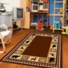 Brown Wildlife Bear Rug Sport Decor Gift Floor Decor Living Room Carpet Rug Area Rug - d680e61dc0bc