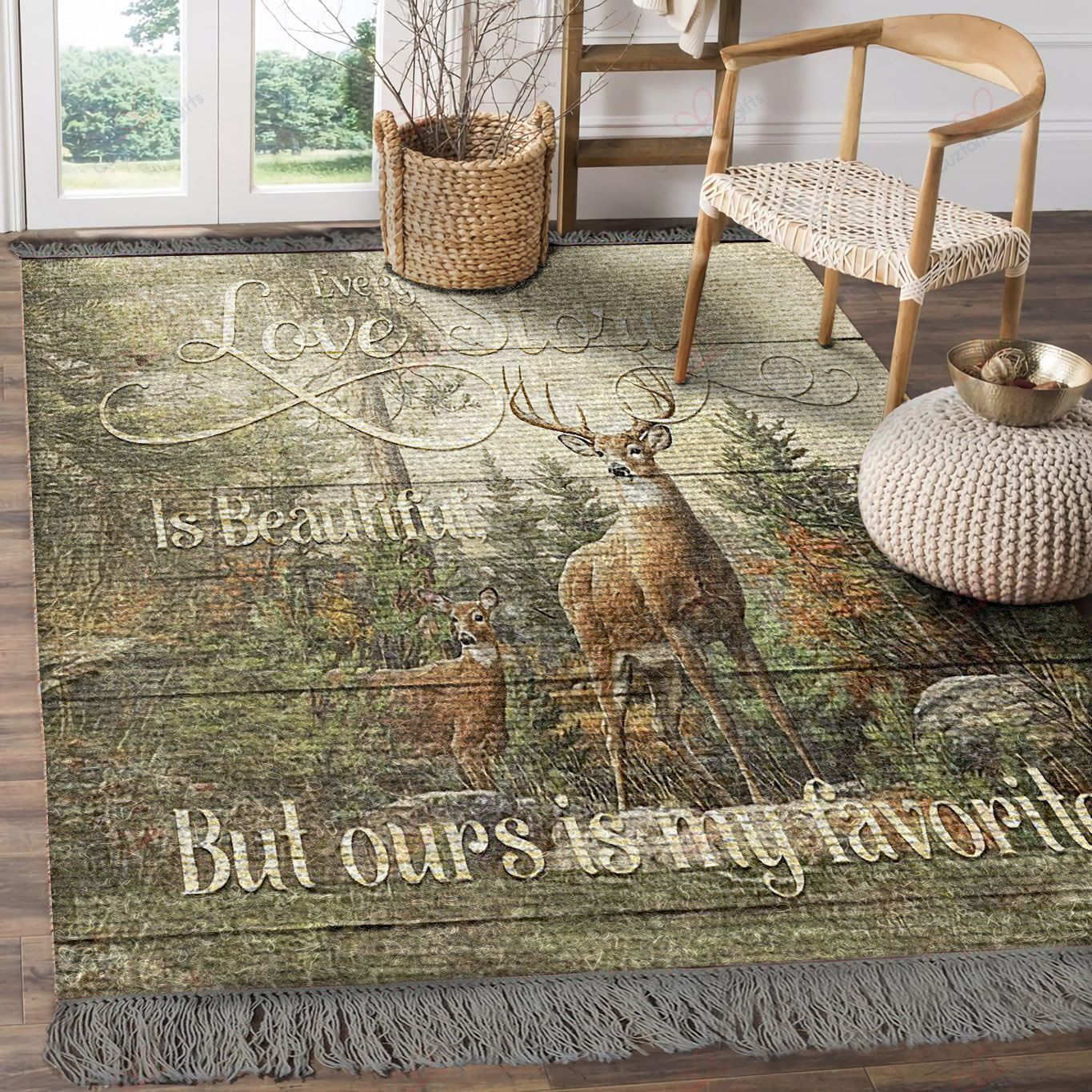 Buck And Doe Every Love Story Is Beautiful Rug Sport Decor Gift Floor Decor Living Room Carpet Rug Area Rug - c54515a583f0 Buck And Doe Every Love Story Is Beautiful Rug Sport Decor Gift Floor Decor Living Room Carpet Rug Area Rug - c54515a583f0