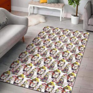 Buddha Pattern 1 Rug Sport Decor Gift Floor Decor Living Room Carpet Rug Area Rug - 3135256f8700