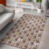Buddha Pattern 7 Rug Sport Decor Gift Floor Decor Living Room Carpet Rug Area Rug - 757f939fe7e7