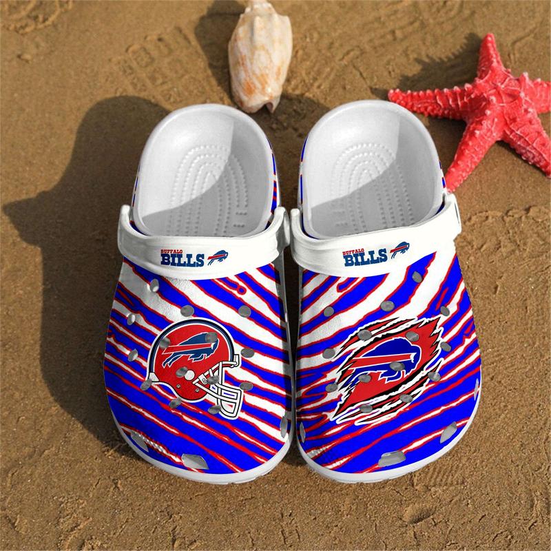 Buffalo Bills Crocs Clog Clog Shoes - Na01471 Buffalo Bills Crocs Clog Clog Shoes - Na01471
