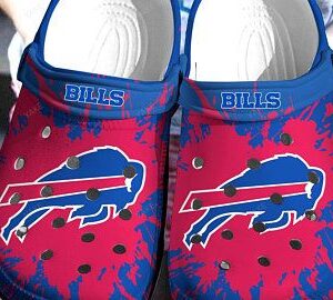 Buffalo Bills Crocs Crocband Clog Clog Comfortable For Mens And Womens Classic Clog Water Shoes Comfortable