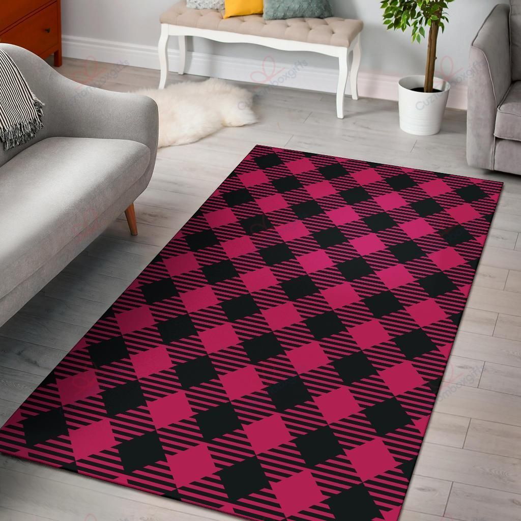 Buffalo Check Pink Pattern 1 Rug Sport Decor Gift Floor Decor Living Room Carpet Rug Area Rug - bf489dc426e9 Buffalo Check Pink Pattern 1 Rug Sport Decor Gift Floor Decor Living Room Carpet Rug Area Rug - bf489dc426e9