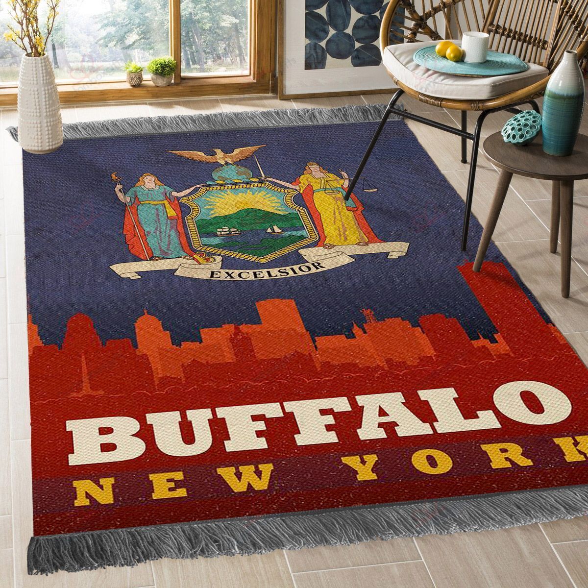 Buffalo New York Symbol Rug Sport Decor Gift Floor Decor Living Room Carpet Rug Area Rug - e11389c192b7 Buffalo New York Symbol Rug Sport Decor Gift Floor Decor Living Room Carpet Rug Area Rug - e11389c192b7