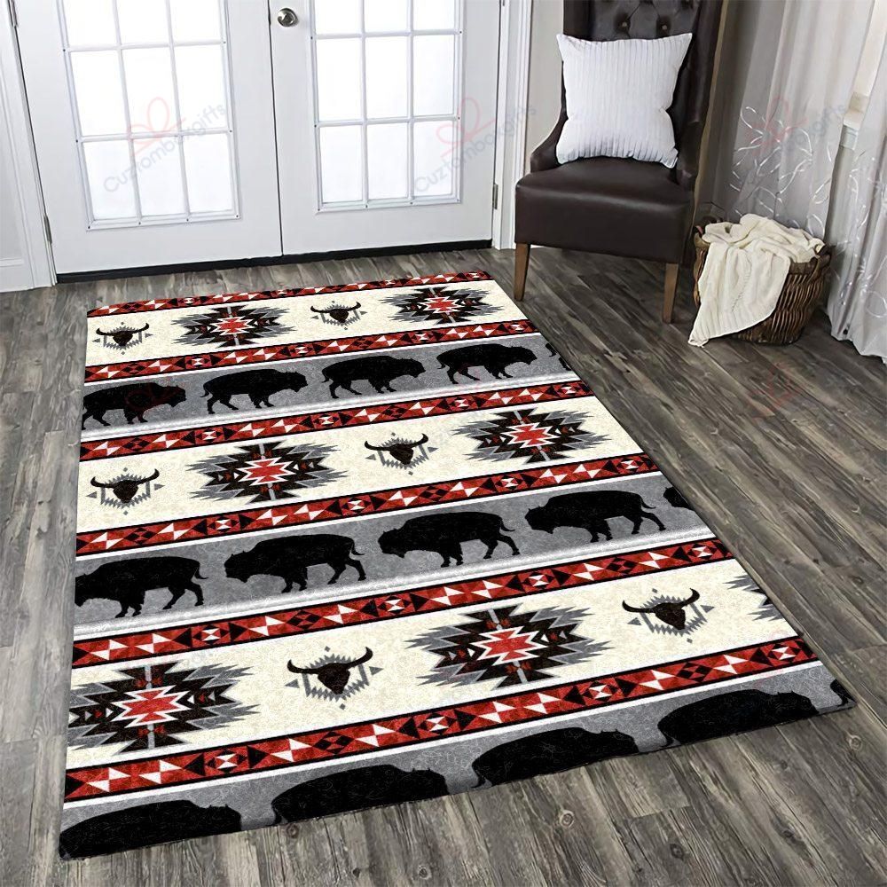 Buffalo Pattern 1 Rug Sport Decor Gift Floor Decor Living Room Carpet Rug Area Rug - 490918000000 Buffalo Pattern 1 Rug Sport Decor Gift Floor Decor Living Room Carpet Rug Area Rug - 490918000000