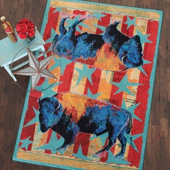 Buffalo Star Rug Sport Decor Gift Floor Decor Living Room Carpet Rug Area Rug - 20ddab3da8be Buffalo Star Rug Sport Decor Gift Floor Decor Living Room Carpet Rug Area Rug - 20ddab3da8be
