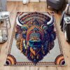 Buffalo Vintage Color Rug Sport Decor Gift Floor Decor Living Room Carpet Rug Area Rug - a4153a1fc4f3