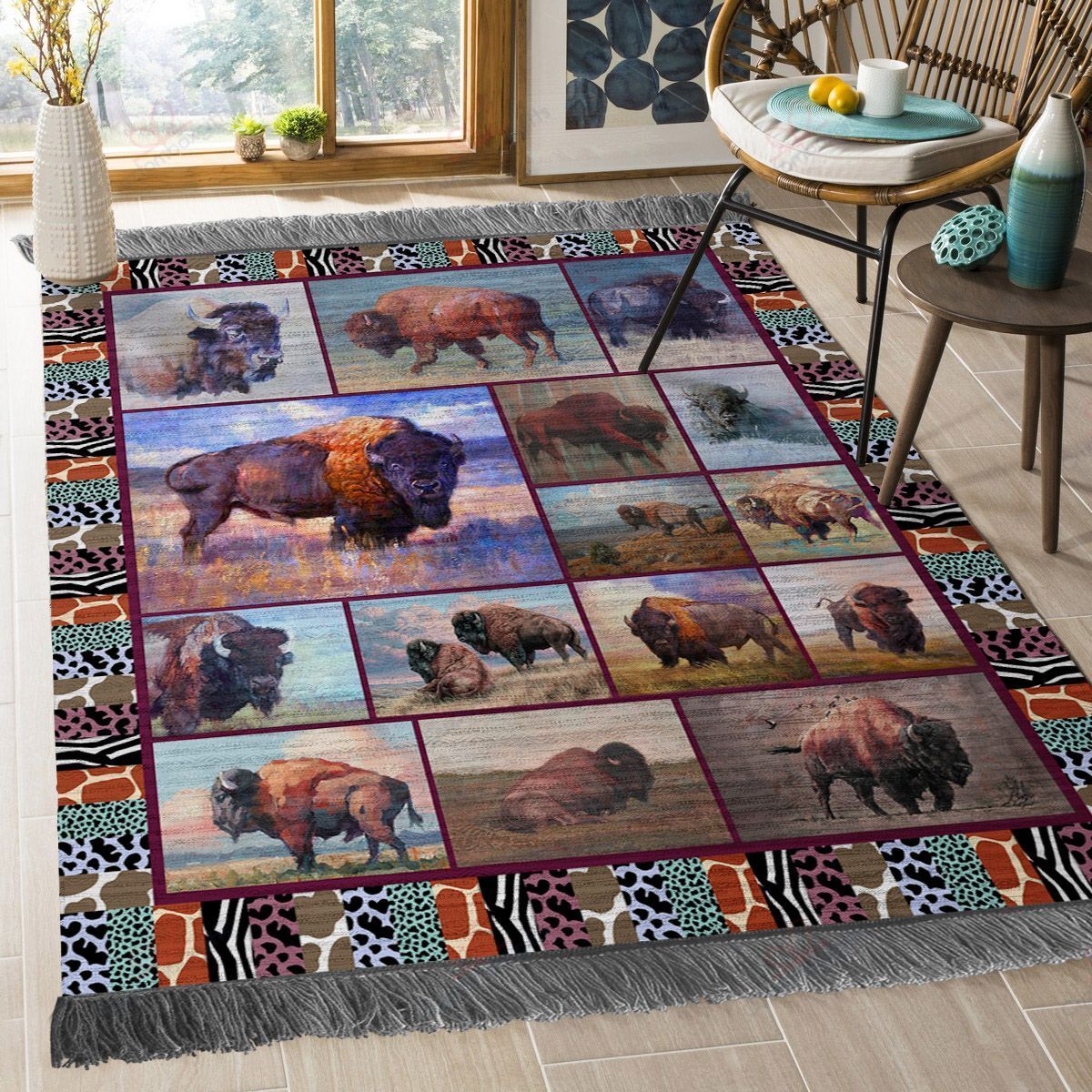 Bull Rug Sport Decor Gift Floor Decor Living Room Carpet Rug Area Rug - d65f10c07365 Bull Rug Sport Decor Gift Floor Decor Living Room Carpet Rug Area Rug - d65f10c07365