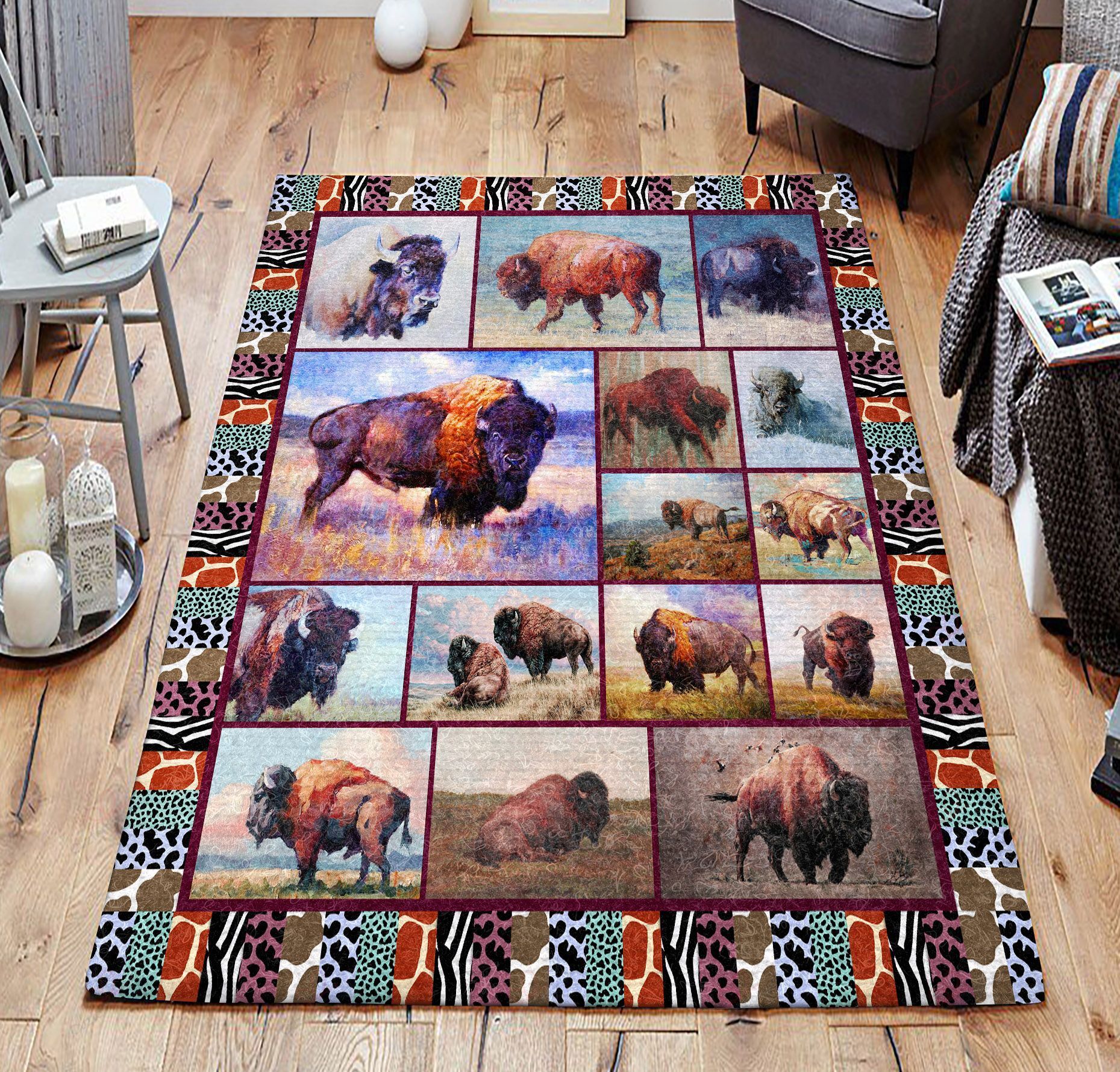 Bull Rug Sport Decor Gift Floor Decor Living Room Carpet Rug Area Rug - 63ba6f71074e Bull Rug Sport Decor Gift Floor Decor Living Room Carpet Rug Area Rug - 63ba6f71074e