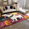 Bull Terrier Painting Rug Sport Decor Gift Floor Decor Living Room Carpet Rug Area Rug - b808252e000a