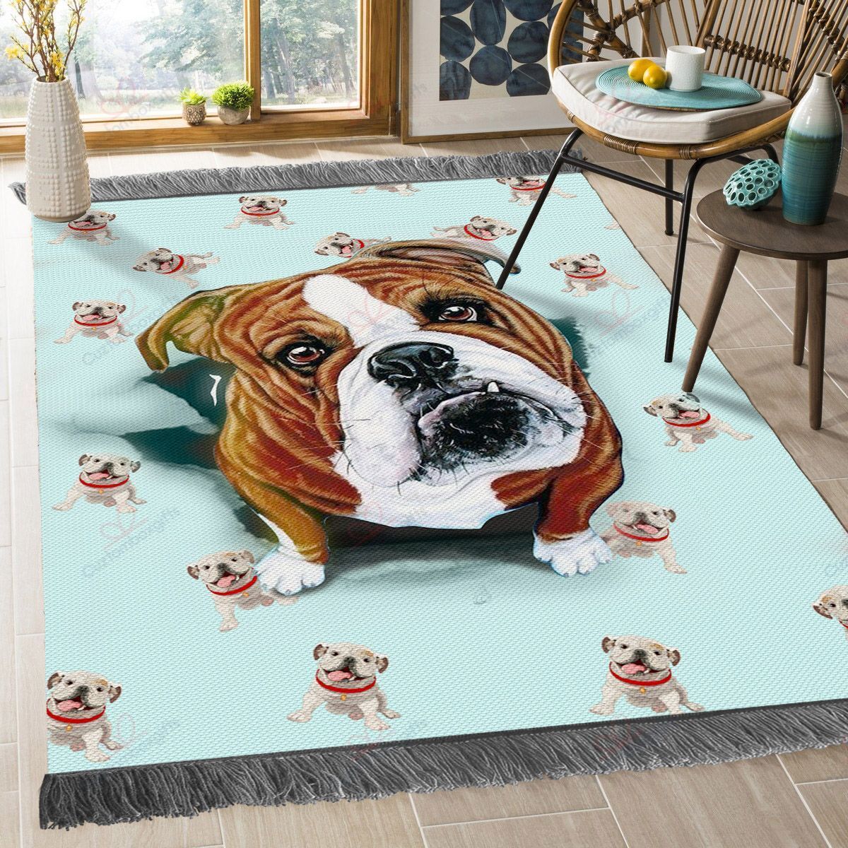 Bulldog 3 Rug Sport Decor Gift Floor Decor Living Room Carpet Rug Area Rug - 7081a39b99e5 Bulldog 3 Rug Sport Decor Gift Floor Decor Living Room Carpet Rug Area Rug - 7081a39b99e5