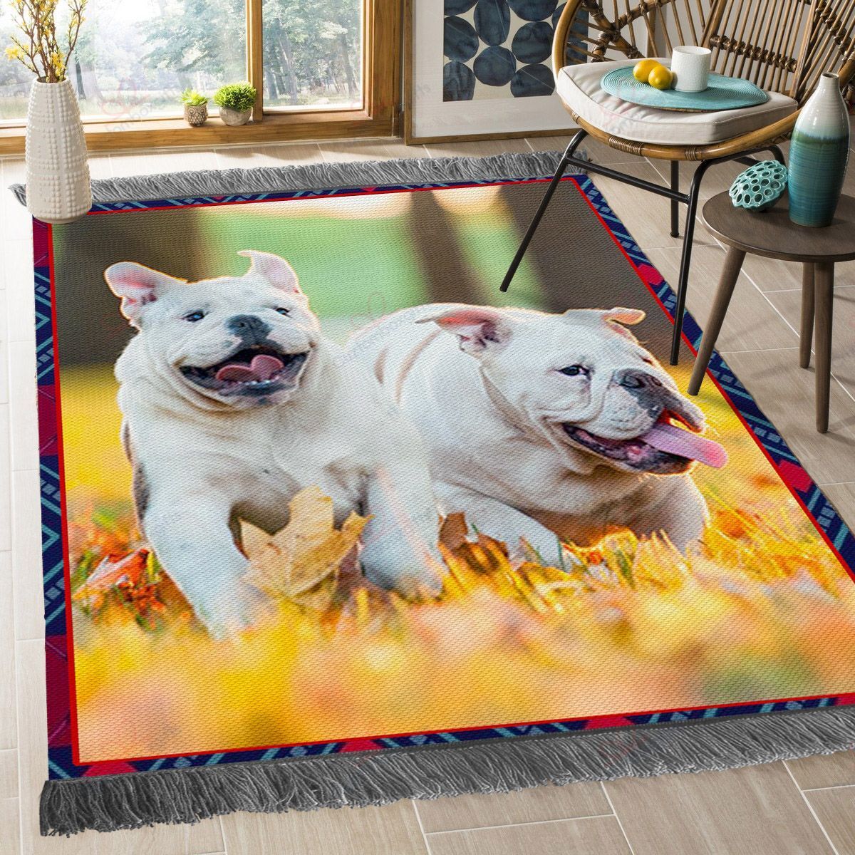 Bulldog Couple Rug Sport Decor Gift Floor Decor Living Room Carpet Rug Area Rug - d3613823da46 Bulldog Couple Rug Sport Decor Gift Floor Decor Living Room Carpet Rug Area Rug - d3613823da46