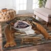 Bulldog Cute Rug Sport Decor Gift Floor Decor Living Room Carpet Rug Area Rug - fc5f173e59b1