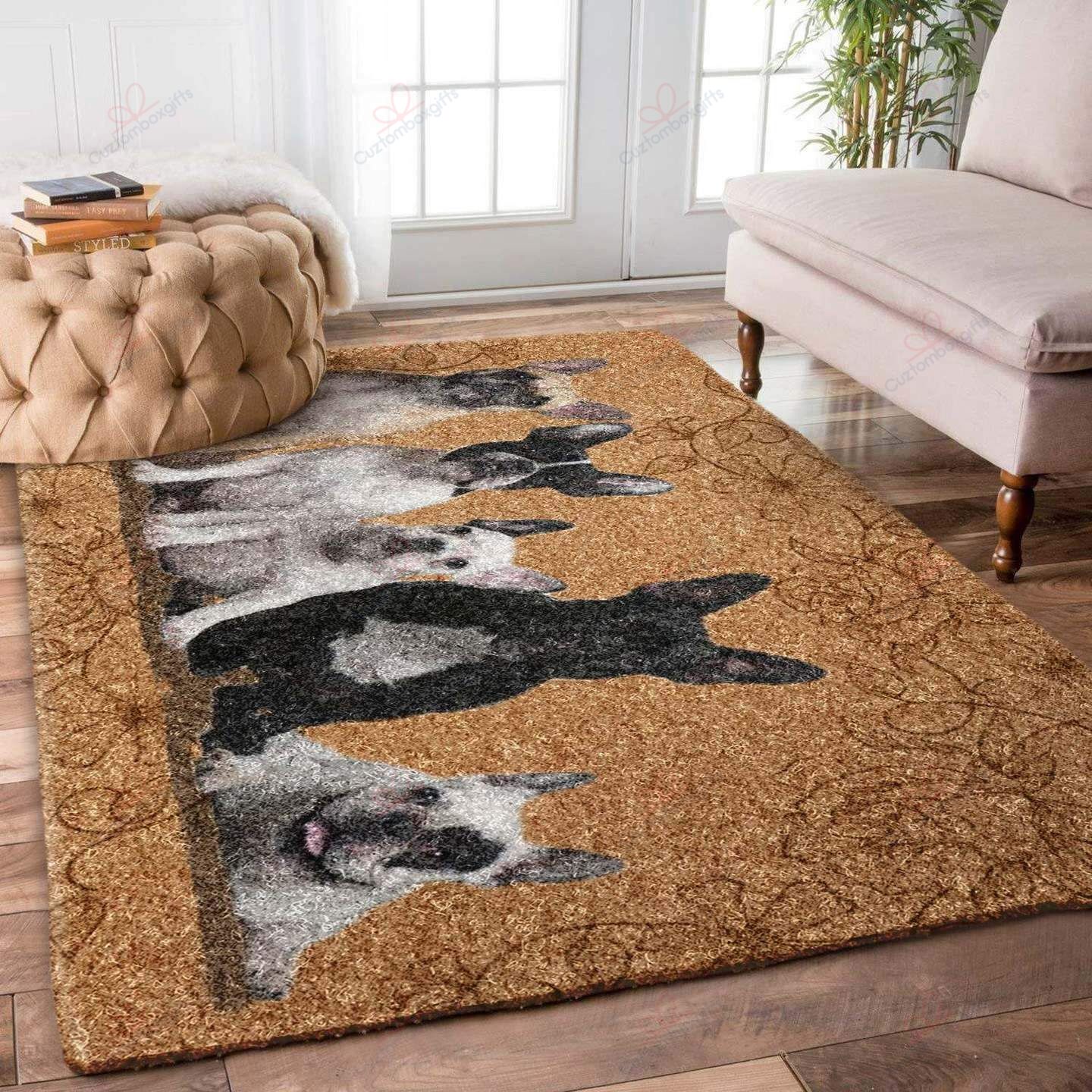 Bulldog Family Rug Sport Decor Gift Floor Decor Living Room Carpet Rug Area Rug - 62f51599e83f Bulldog Family Rug Sport Decor Gift Floor Decor Living Room Carpet Rug Area Rug - 62f51599e83f