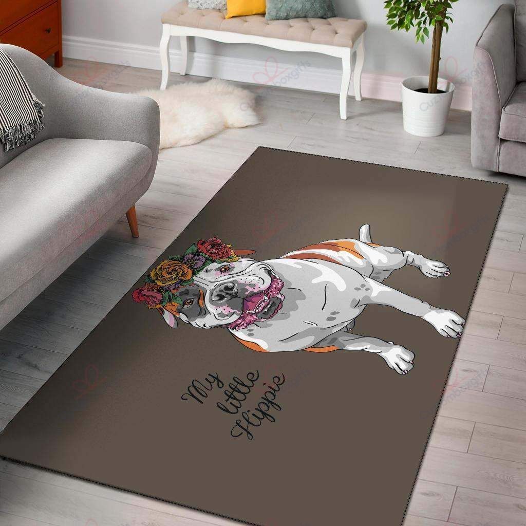 Bulldog Floral Rug Sport Decor Gift Floor Decor Living Room Carpet Rug Area Rug - 5c61a5f2364b Bulldog Floral Rug Sport Decor Gift Floor Decor Living Room Carpet Rug Area Rug - 5c61a5f2364b