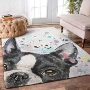Bulldog French Rug Sport Decor Gift Floor Decor Living Room Carpet Rug Area Rug - e72ae8b9f21c