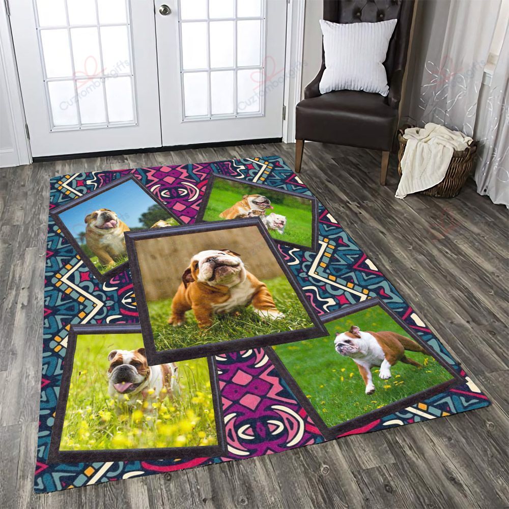 Bulldog Funny Rug Sport Decor Gift Floor Decor Living Room Carpet Rug Area Rug - e9504853407e Bulldog Funny Rug Sport Decor Gift Floor Decor Living Room Carpet Rug Area Rug - e9504853407e