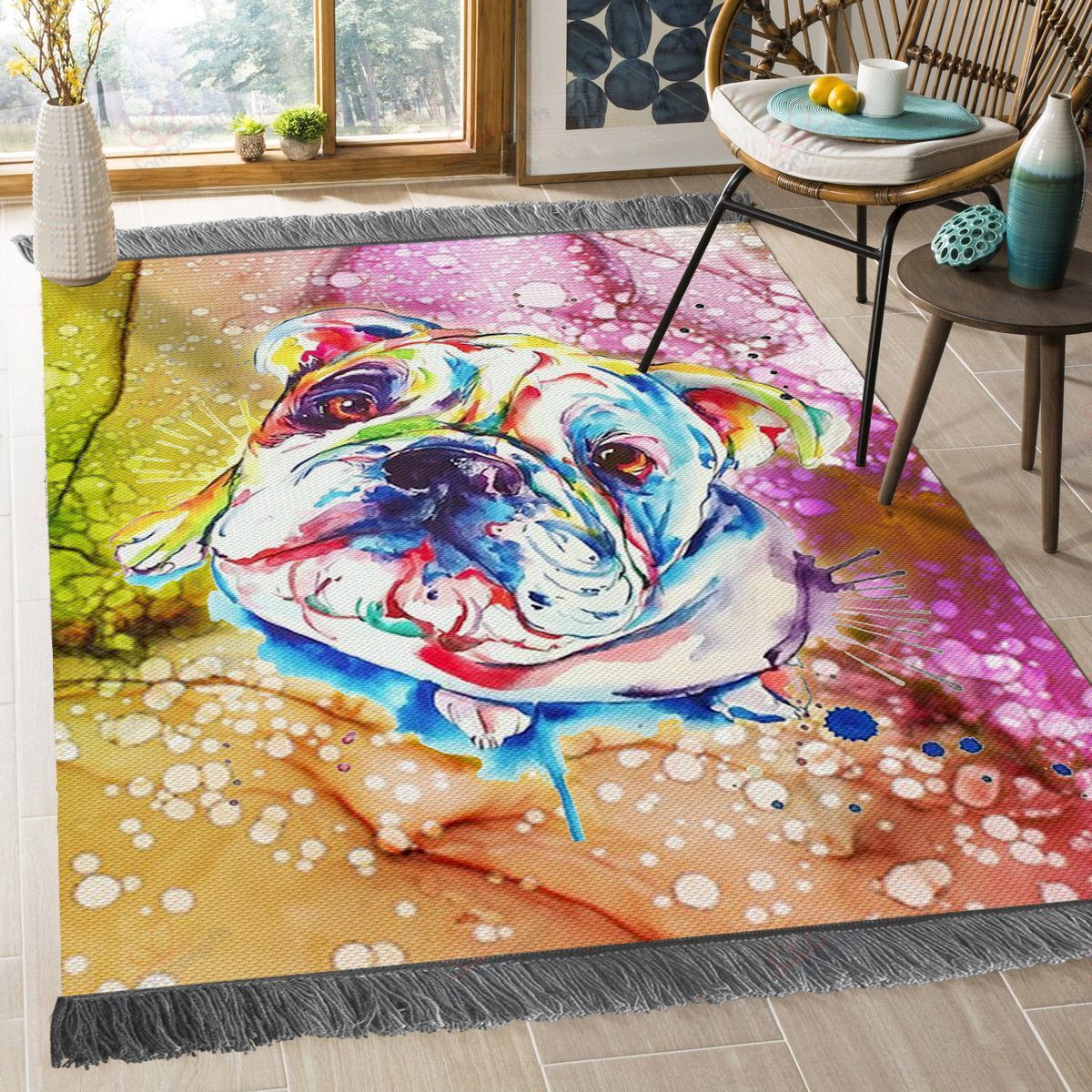 Bulldog Rug Sport Decor Gift Floor Decor Living Room Carpet Rug Area Rug - 314a445f9973 Bulldog Rug Sport Decor Gift Floor Decor Living Room Carpet Rug Area Rug - 314a445f9973