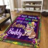 Bulldog Just Having Mardi Gras Time Rug Sport Decor Gift Floor Decor Living Room Carpet Rug Area Rug - da4dd716c96b