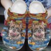 Bulldog Personalize Clog Custom Crocs Fashionstyle Comfortable For Women Men Kid Print 3D Break Through The Wall
