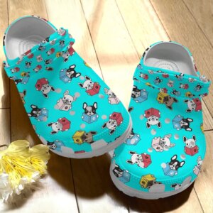 Bulldog Personalize Clog Custom Crocs Fashionstyle Comfortable For Women Men Kid Print 3D Read Book