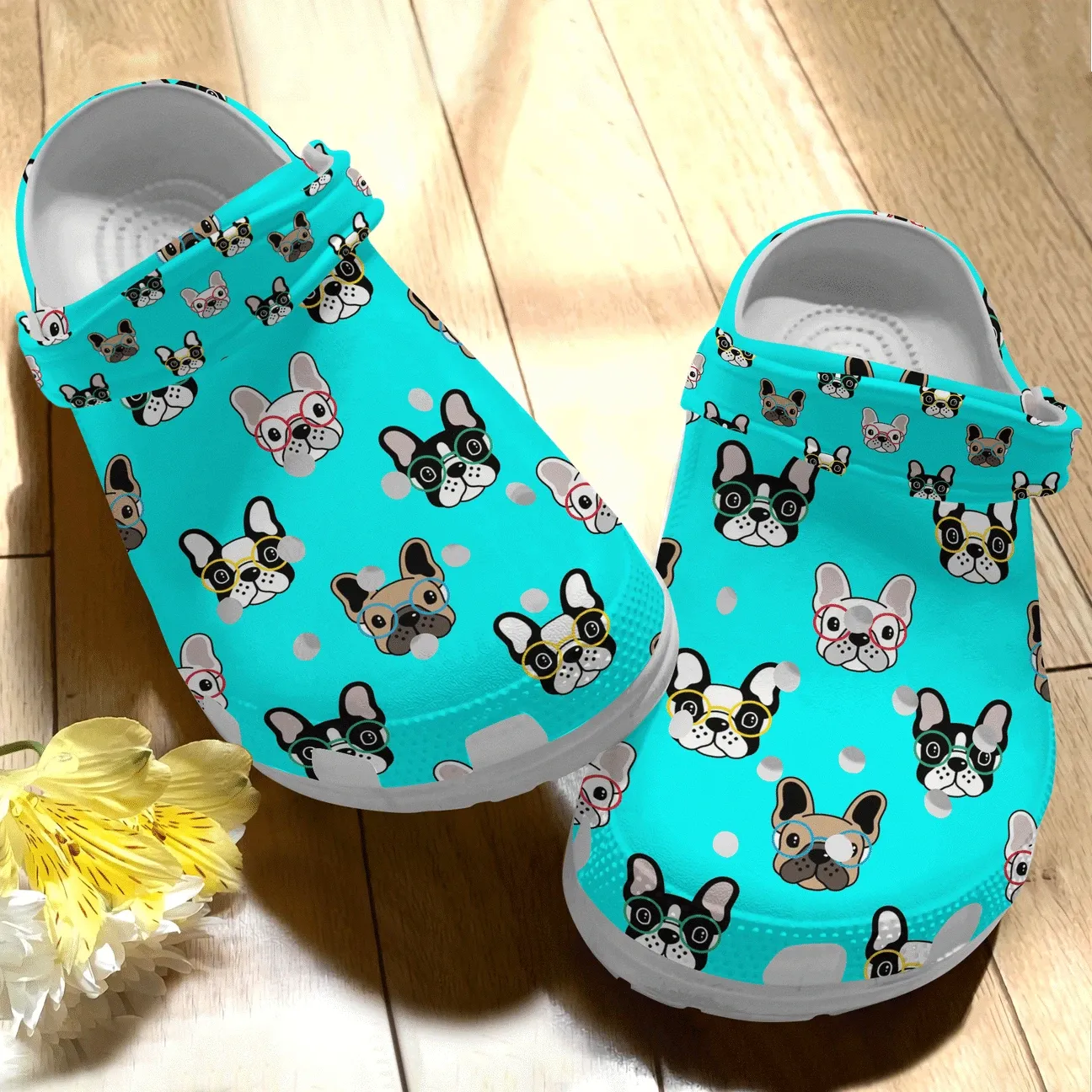 Bulldog Personalize Clog Custom Crocs Fashionstyle Comfortable For Women Men Kid Print 3D Wear Glasses Bulldog Personalize Clog Custom Crocs Fashionstyle Comfortable For Women Men Kid Print 3D Wear Glasses