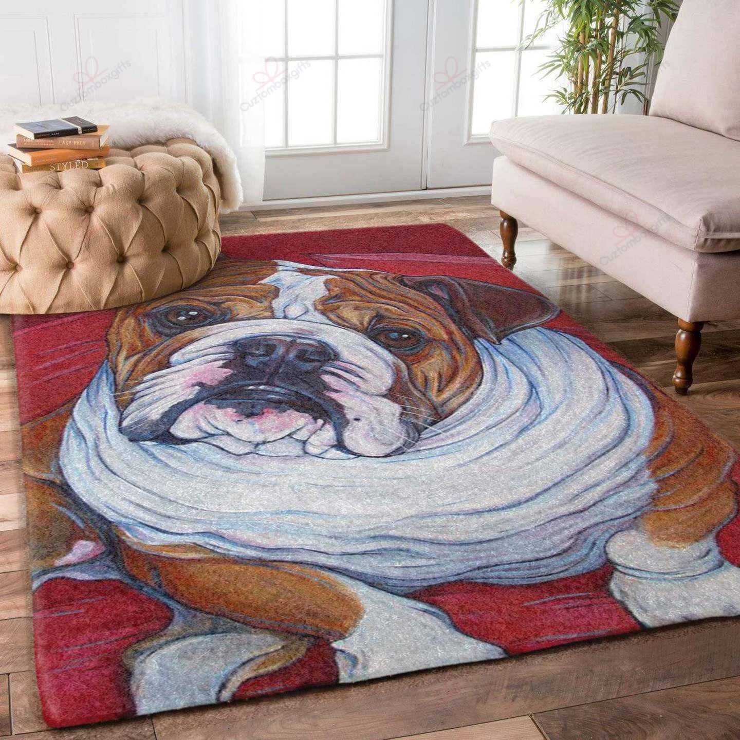 Bulldog Red Rug Sport Decor Gift Floor Decor Living Room Carpet Rug Area Rug - 89c1f78fc445 Bulldog Red Rug Sport Decor Gift Floor Decor Living Room Carpet Rug Area Rug - 89c1f78fc445