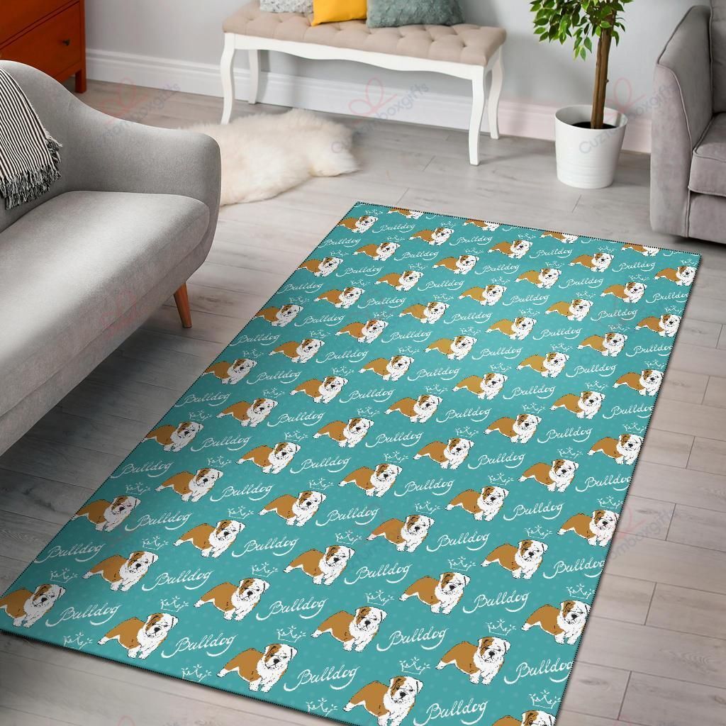 Bulldogs Pattern 5 Rug Sport Decor Gift Floor Decor Living Room Carpet Rug Area Rug - 5e149a8c66cf Bulldogs Pattern 5 Rug Sport Decor Gift Floor Decor Living Room Carpet Rug Area Rug - 5e149a8c66cf