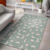 Bunny Pattern 3 Rug Sport Decor Gift Floor Decor Living Room Carpet Rug Area Rug - 61b3f8b84725