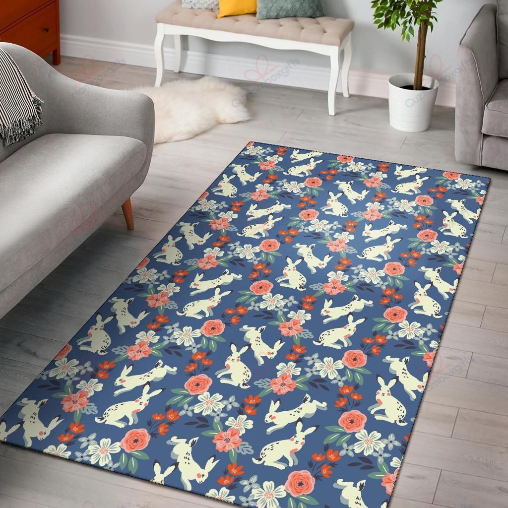 Bunny Pattern 7 Rug Sport Decor Gift Floor Decor Living Room Carpet Rug Area Rug - 889b389e1c56 Bunny Pattern 7 Rug Sport Decor Gift Floor Decor Living Room Carpet Rug Area Rug - 889b389e1c56