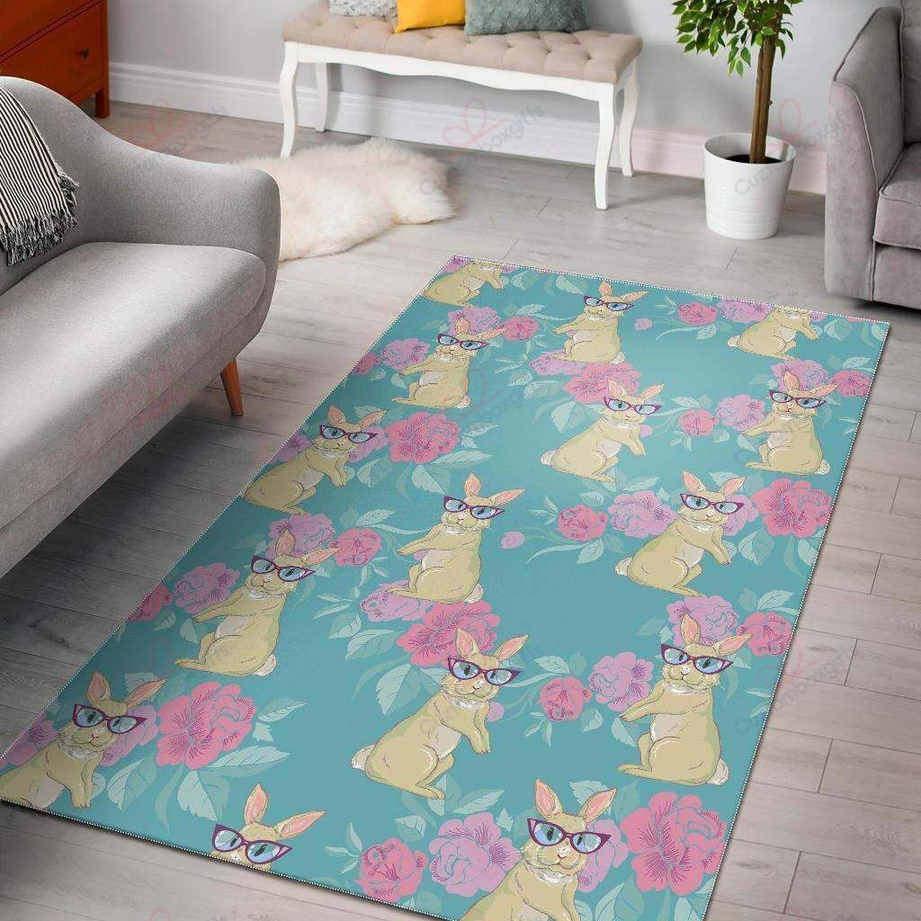 Bunny Rabbit Rug Sport Decor Gift Floor Decor Living Room Carpet Rug Area Rug - d1f4ac2adcb5 Bunny Rabbit Rug Sport Decor Gift Floor Decor Living Room Carpet Rug Area Rug - d1f4ac2adcb5