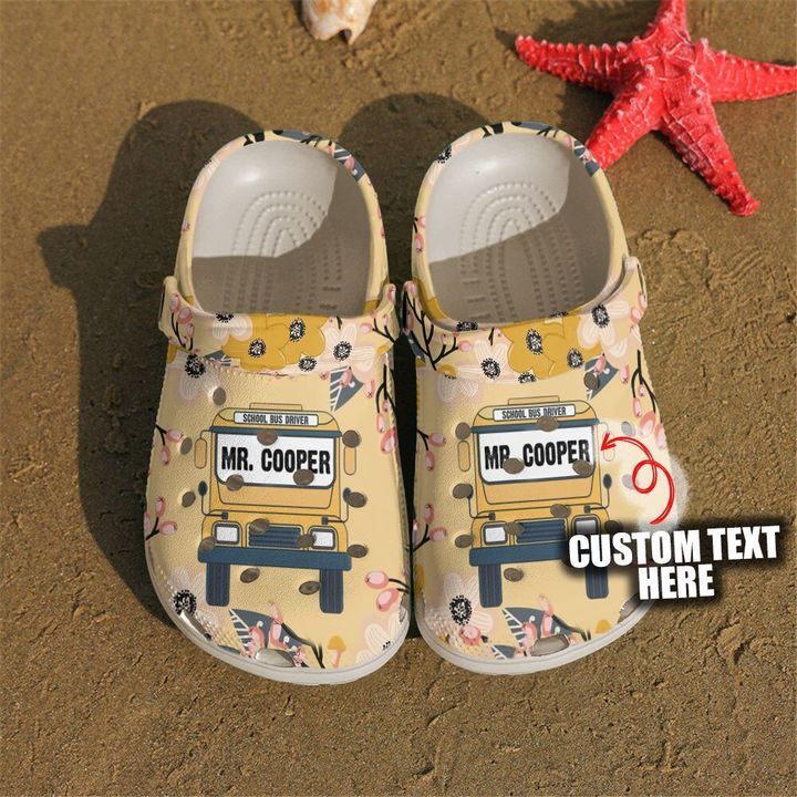 Bus Driver Personalized School Front Sku 347 Crocs Crocband Clog Comfortable For Mens Womens Classic Clog Water Shoes Bus Driver Personalized School Front Sku 347 Crocs Crocband Clog Comfortable For Mens Womens Classic Clog Water Shoes