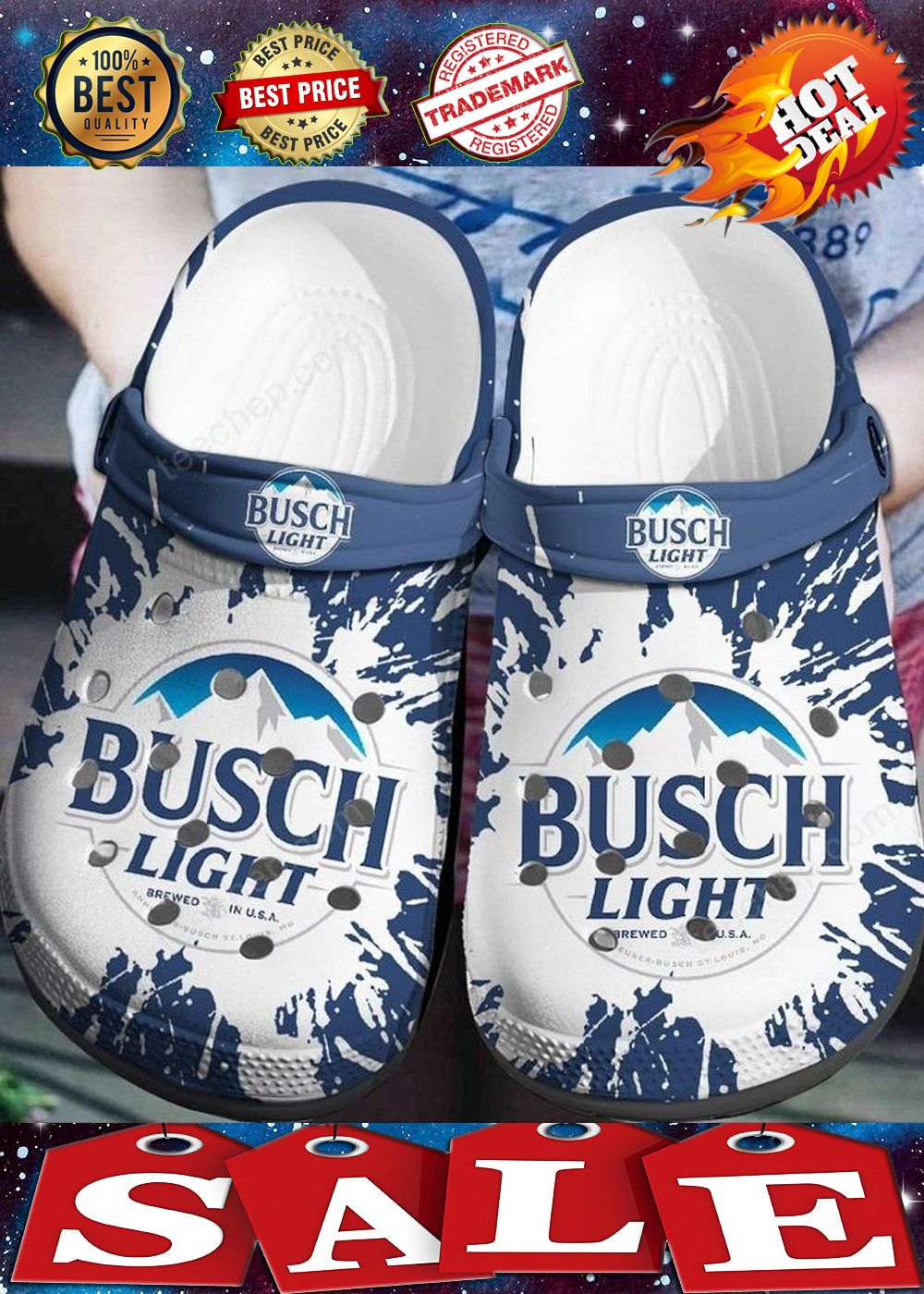 Busch Light Crocband Clog Comfortable For Mens Womens Classic Clog Water Shoes Crocs Shoes Hothot 141020 Busch Light Crocband Clog Comfortable For Mens Womens Classic Clog Water Shoes Crocs Shoes Hothot 141020