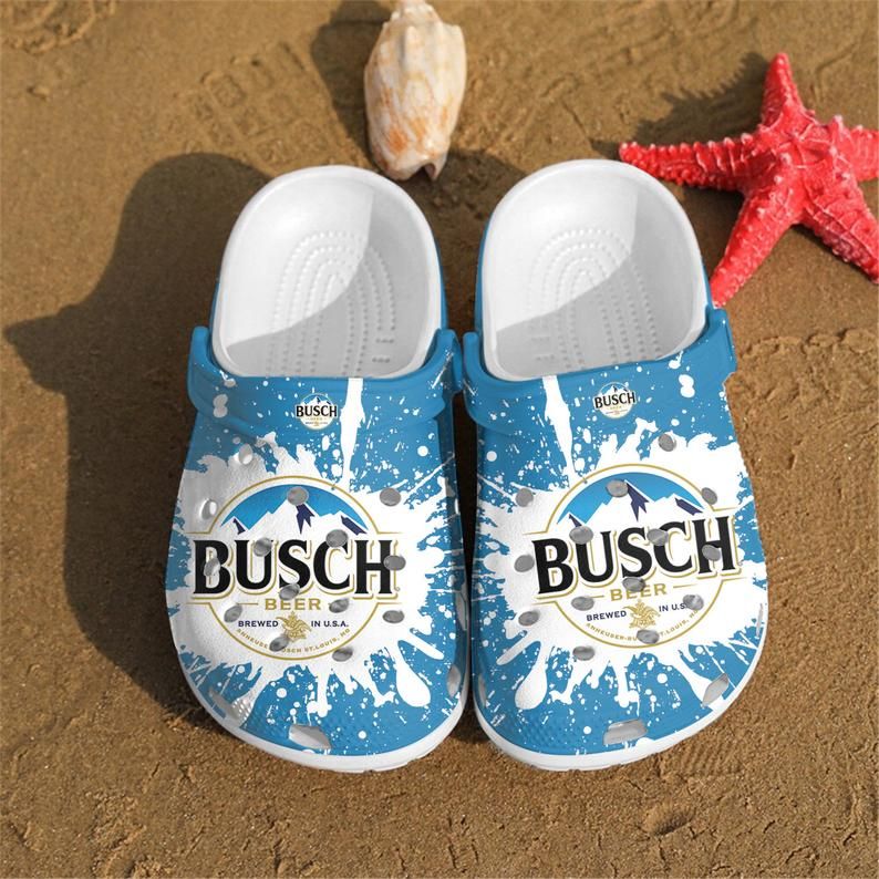 Busch Light Crocs Crocband Clog Clog Comfortable For Mens And Womens Classic Clog Water Shoes Beer Lovers Crocs V1 Busch Light Crocs Crocband Clog Clog Comfortable For Mens And Womens Classic Clog Water Shoes Beer Lovers Crocs V1
