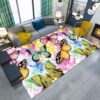 Butterflies Rug Sport Decor Gift Floor Decor Living Room Carpet Rug Area Rug - a4c44ca979f4
