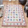 Butterflies Pattern Rug Sport Decor Gift Floor Decor Living Room Carpet Rug Area Rug - d778cd9ba869