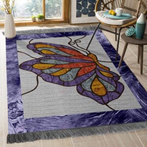 Butterfly 02 Rug Sport Decor Gift Floor Decor Living Room Carpet Rug Area Rug - ffdd27852aa5