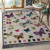 Butterfly 03 Rug Sport Decor Gift Floor Decor Living Room Carpet Rug Area Rug - ee4f597dc6af